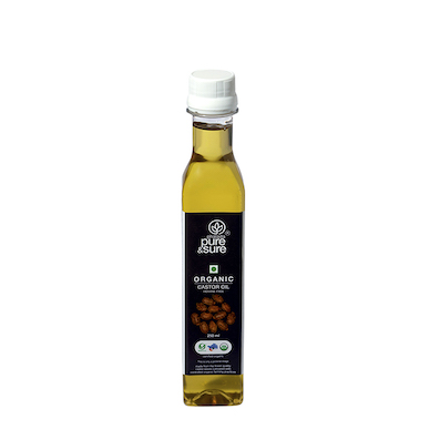 Pure & Sure ORGANIC CASTOR OIL