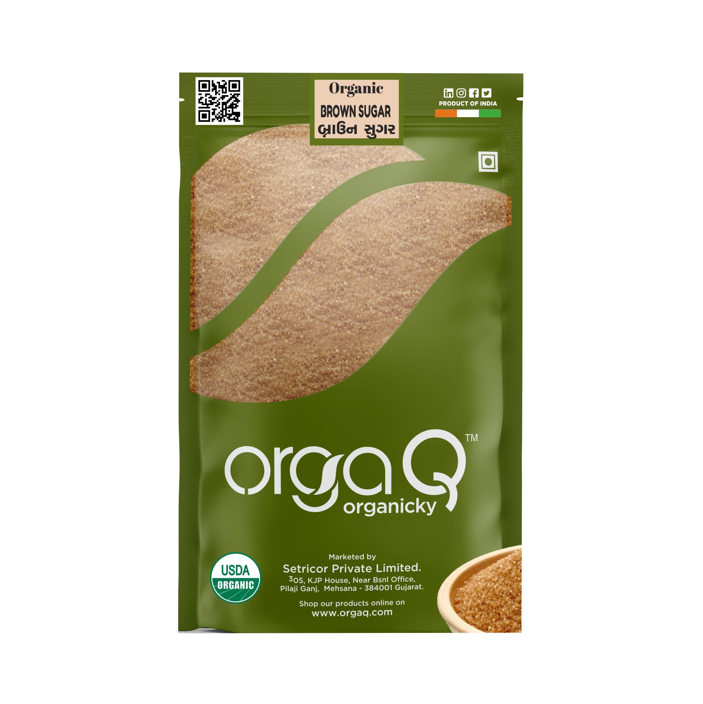 ORGAQ BROWN SUGAR