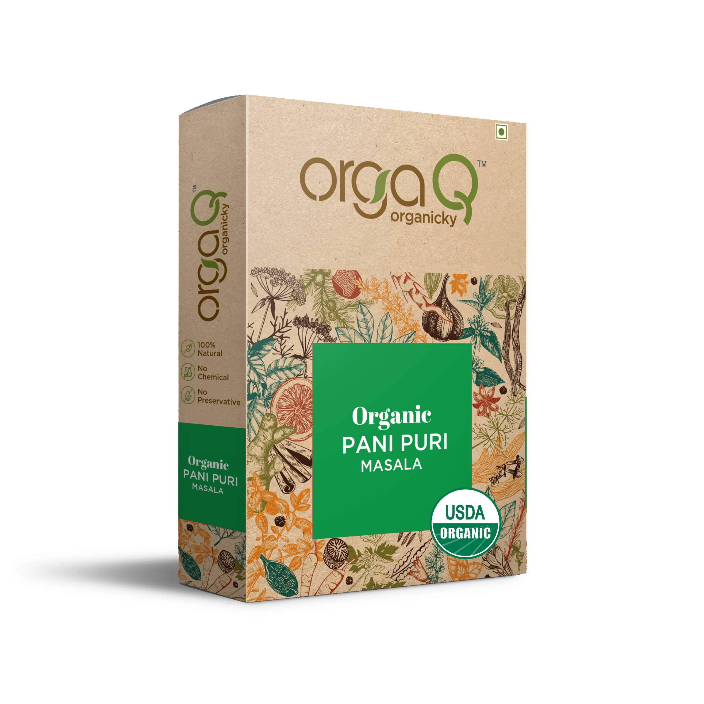 Orgaq Organic Pani Puri Masala