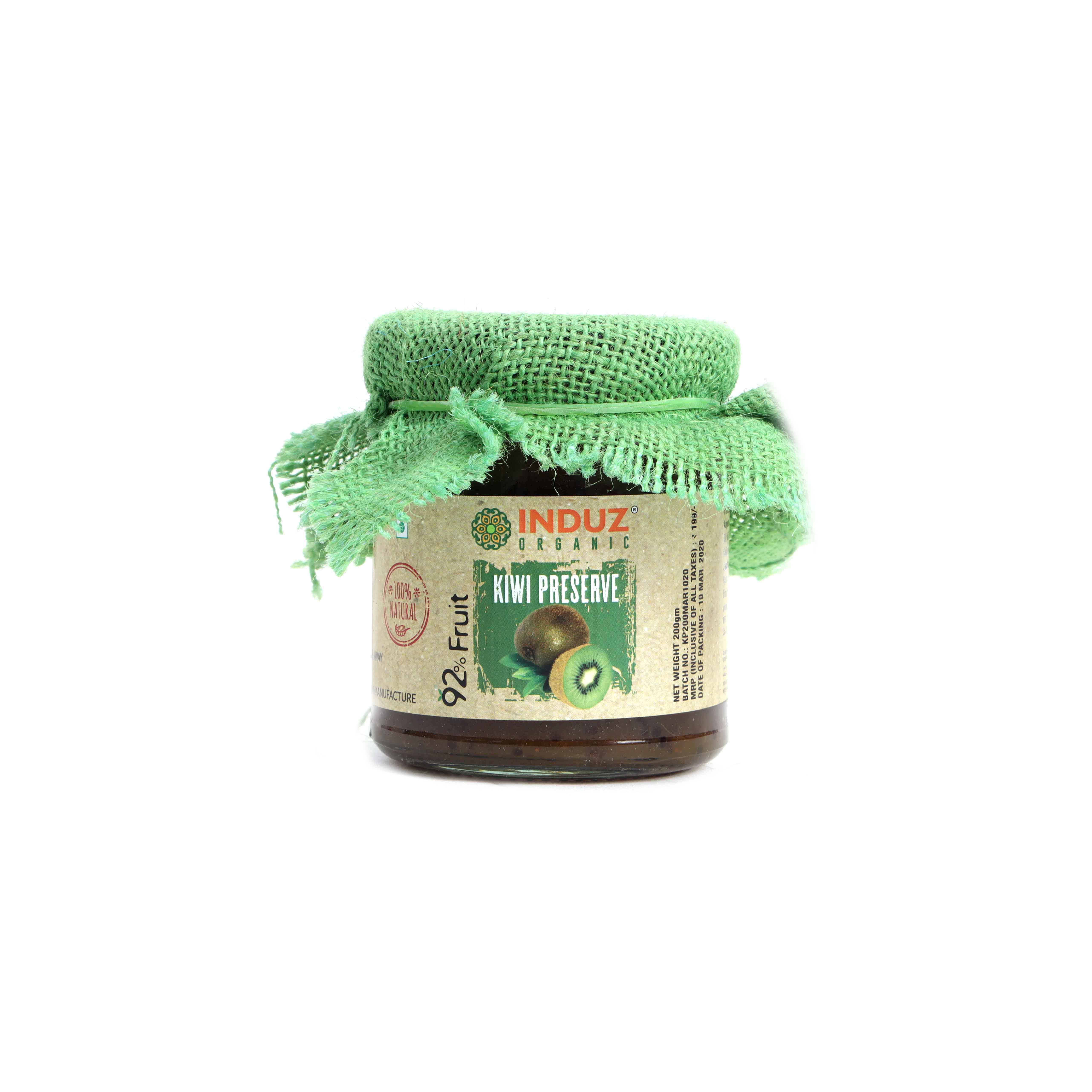 Induz Organic Kiwi Preserve