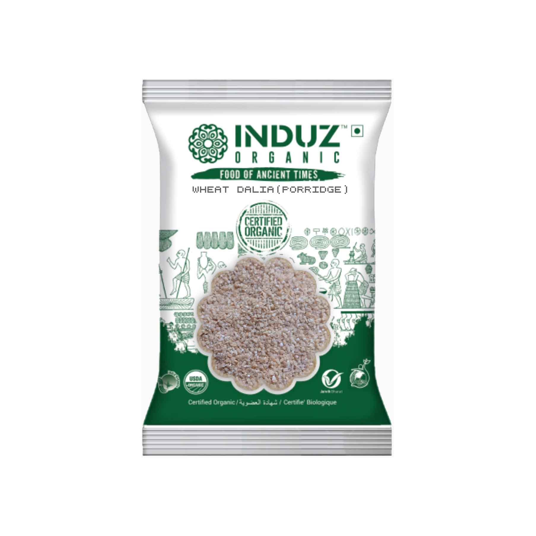 Induz Organic Wheat Dalia (Porridge)