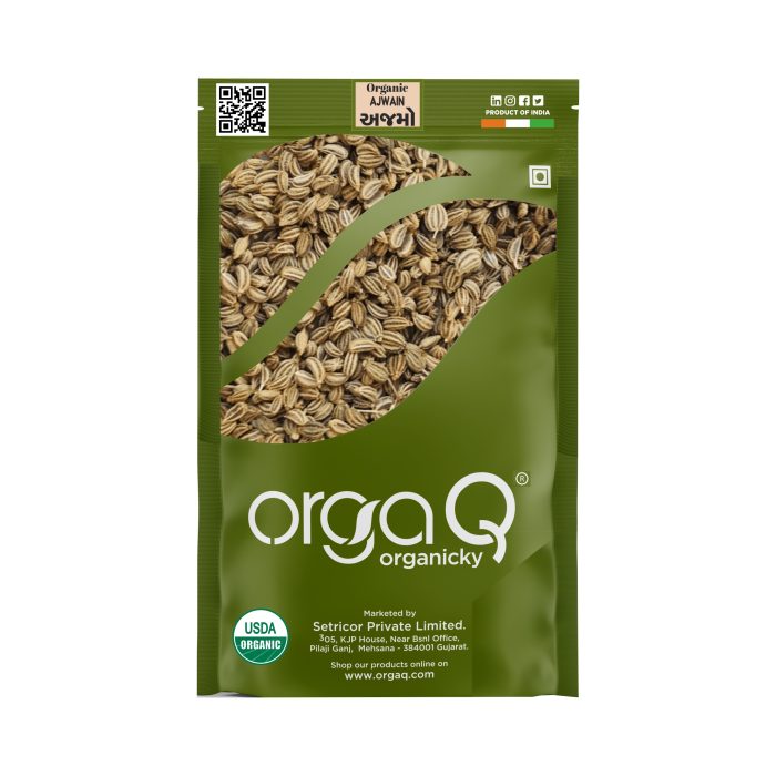 Orgaq Organic Ajwain Seeds (Carom)