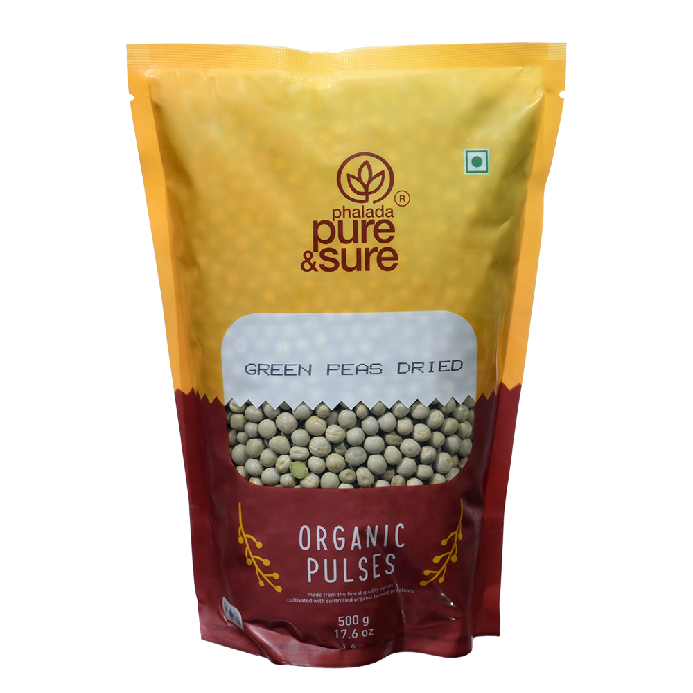 Pure & Sure ORGANIC GREEN PEAS DRIED