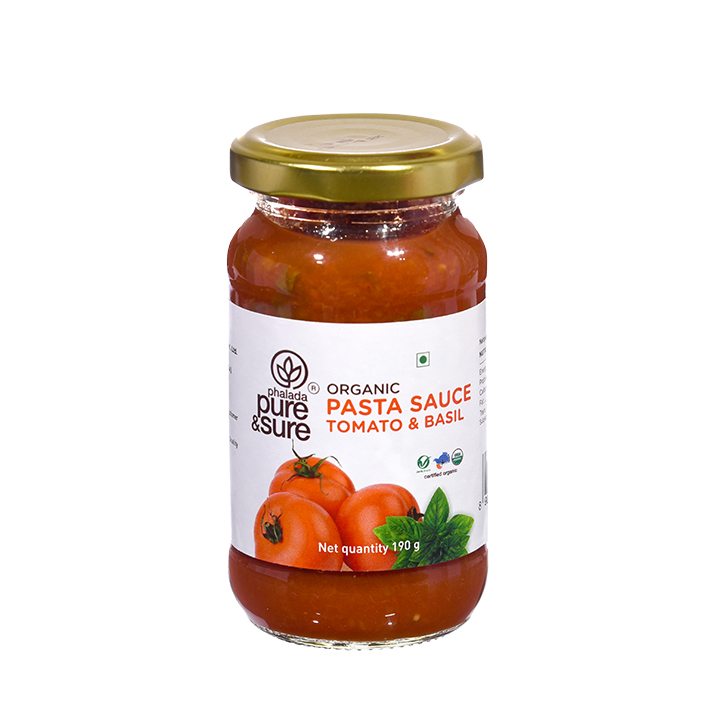 Pure & Sure ORGANIC PASTA SAUCE TOMOTA -BASIL