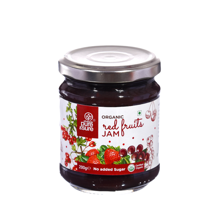 Pure & Sure ORGANIC RED FRUIT JAM
