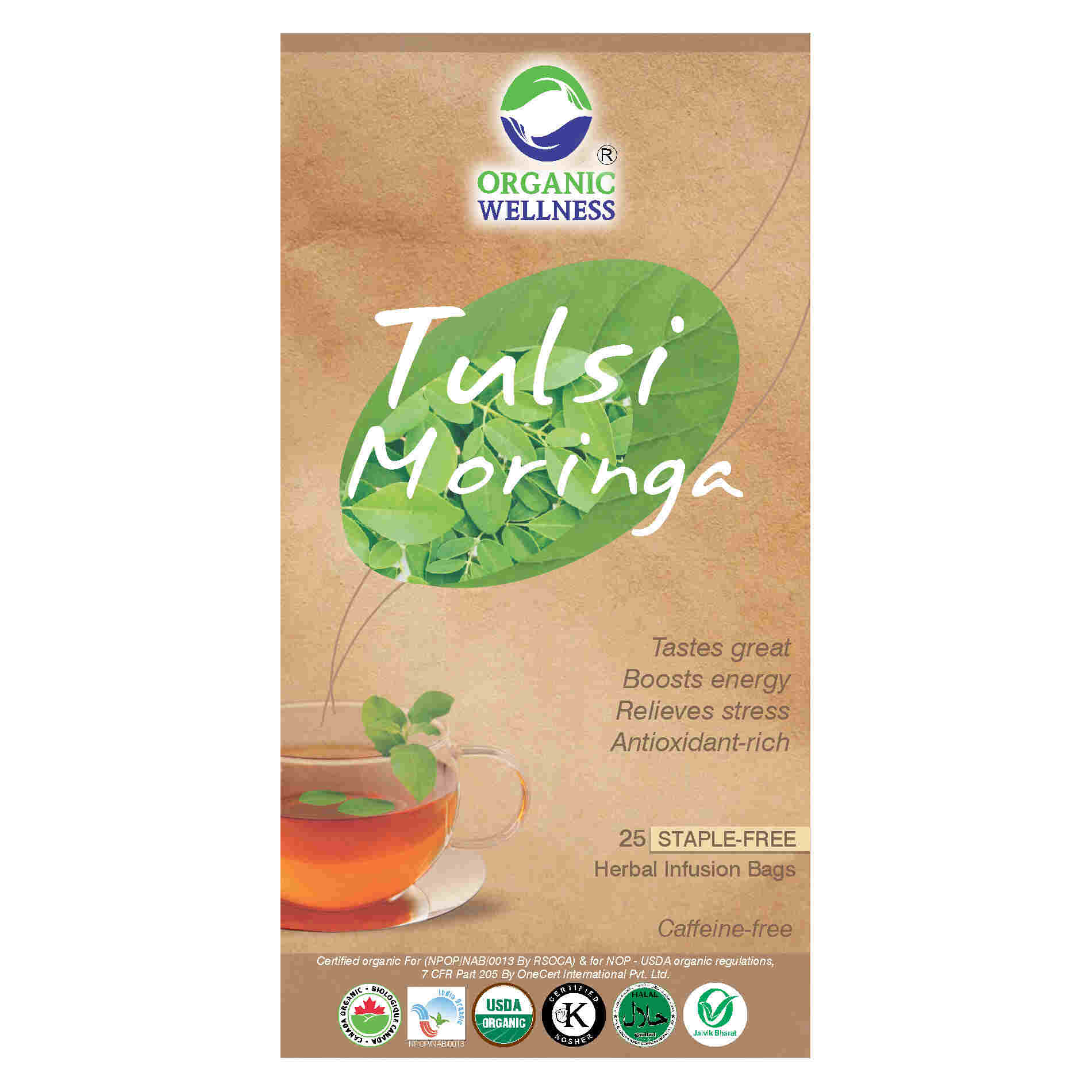 OW Real Tulsi Moringa 25 Teabags