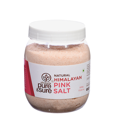 Pure & Sure ORGANIC NATURAL HIMALAYAN PINK SALT