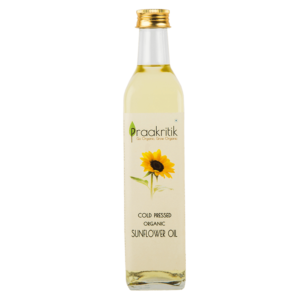 Praakritik Organic Cold Pressed Sunflower Oil